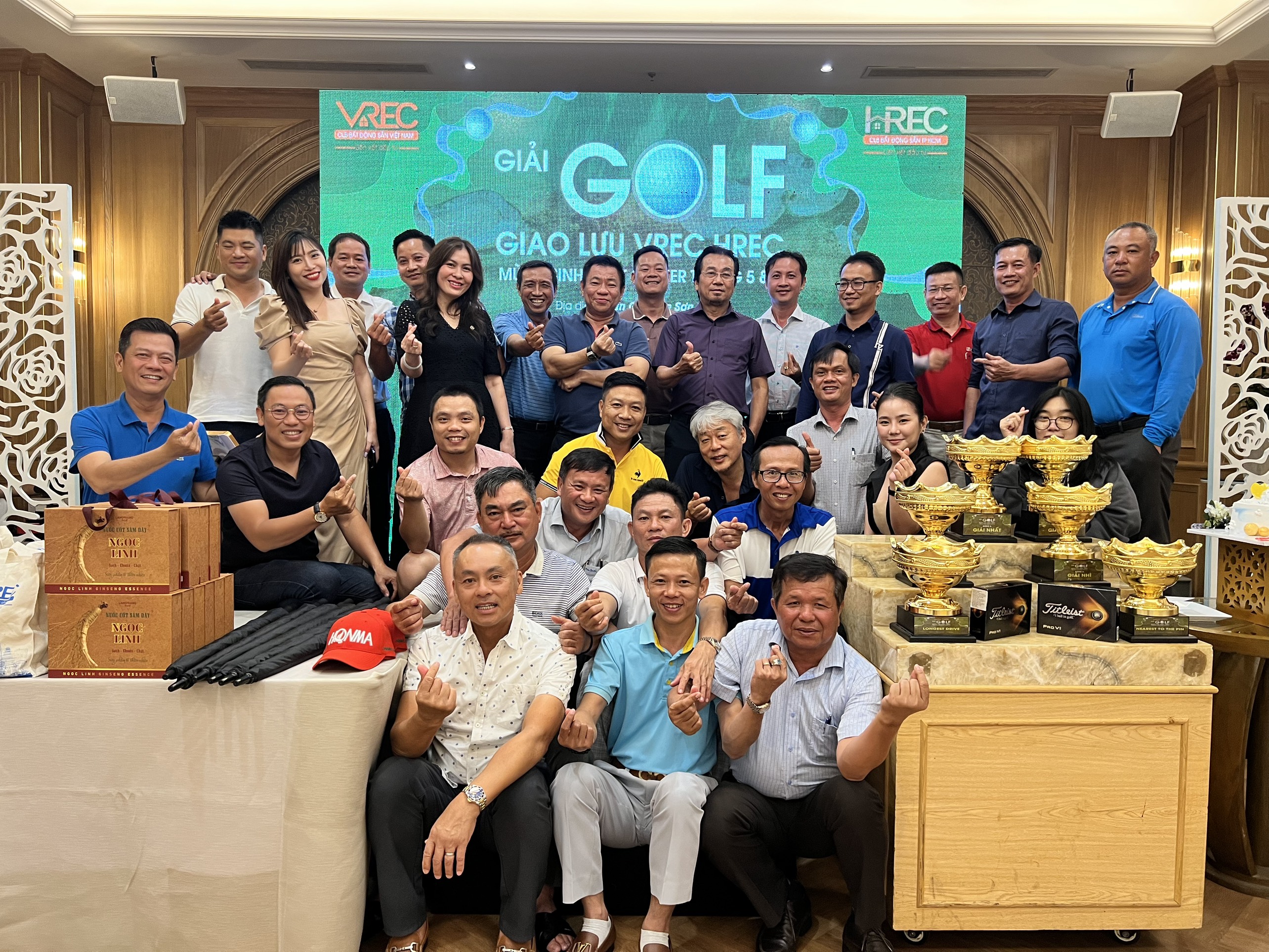 GIẢI GOLF GIAO LƯU VREC & HREC MỪNG SINH NHẬT GOLFER THÁNG 5 & 6