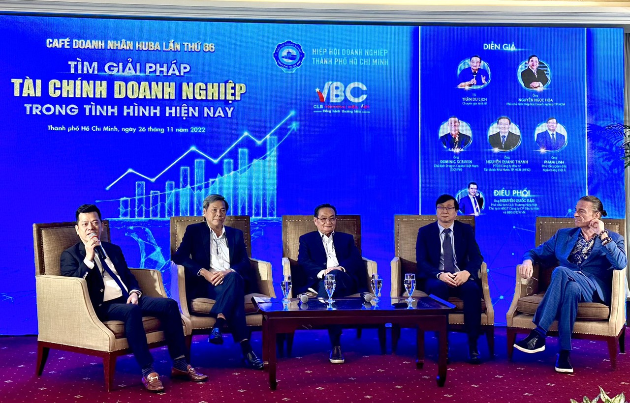 TỌA ĐÀM TÌM GIẢI PHÁP TÀI CHÍNH DOANH NGHIỆP TRONG TÌNH HÌNH HIỆN NAY