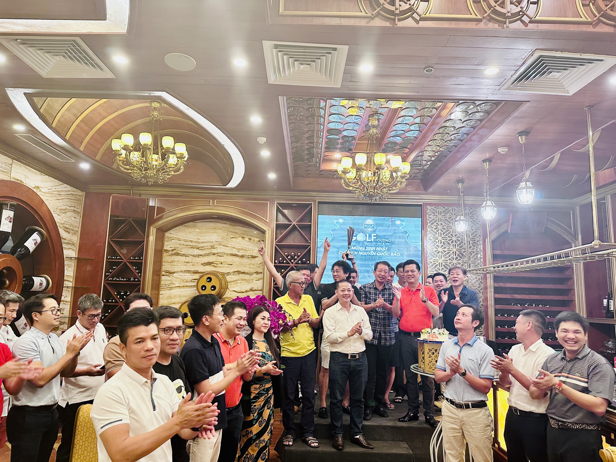 GIẢI GOLF OUTING GIAO LƯU VREC HREC MỪNG SINH NHẬT CHỦ TỊCH NGUYỄN QUỐC BẢO