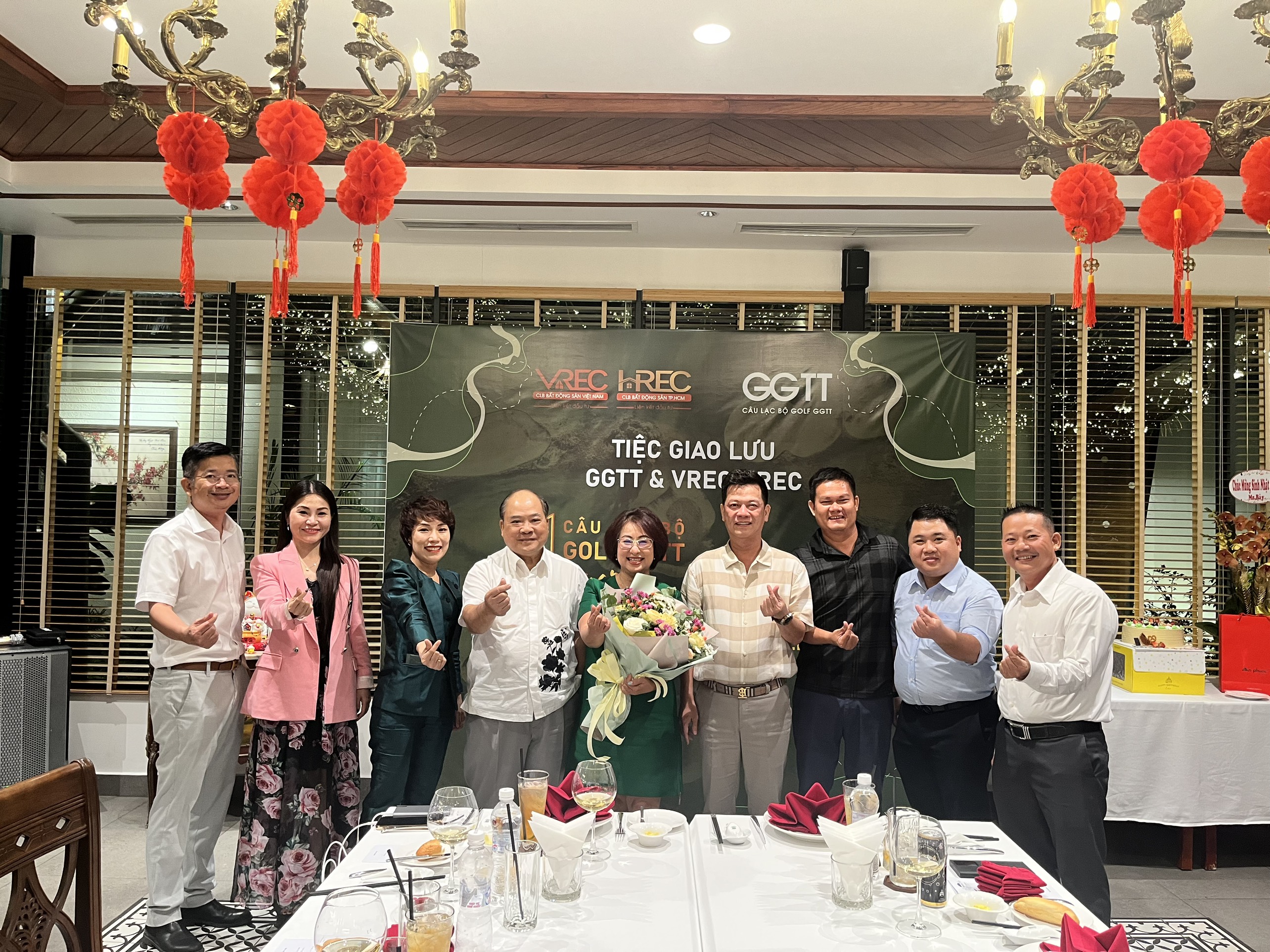 TIỆC GIAO LƯU GGTT & VREC HREC MỪNG SINH NHẬT CHỦ TỊCH NGUYỄN QUỐC BẢO