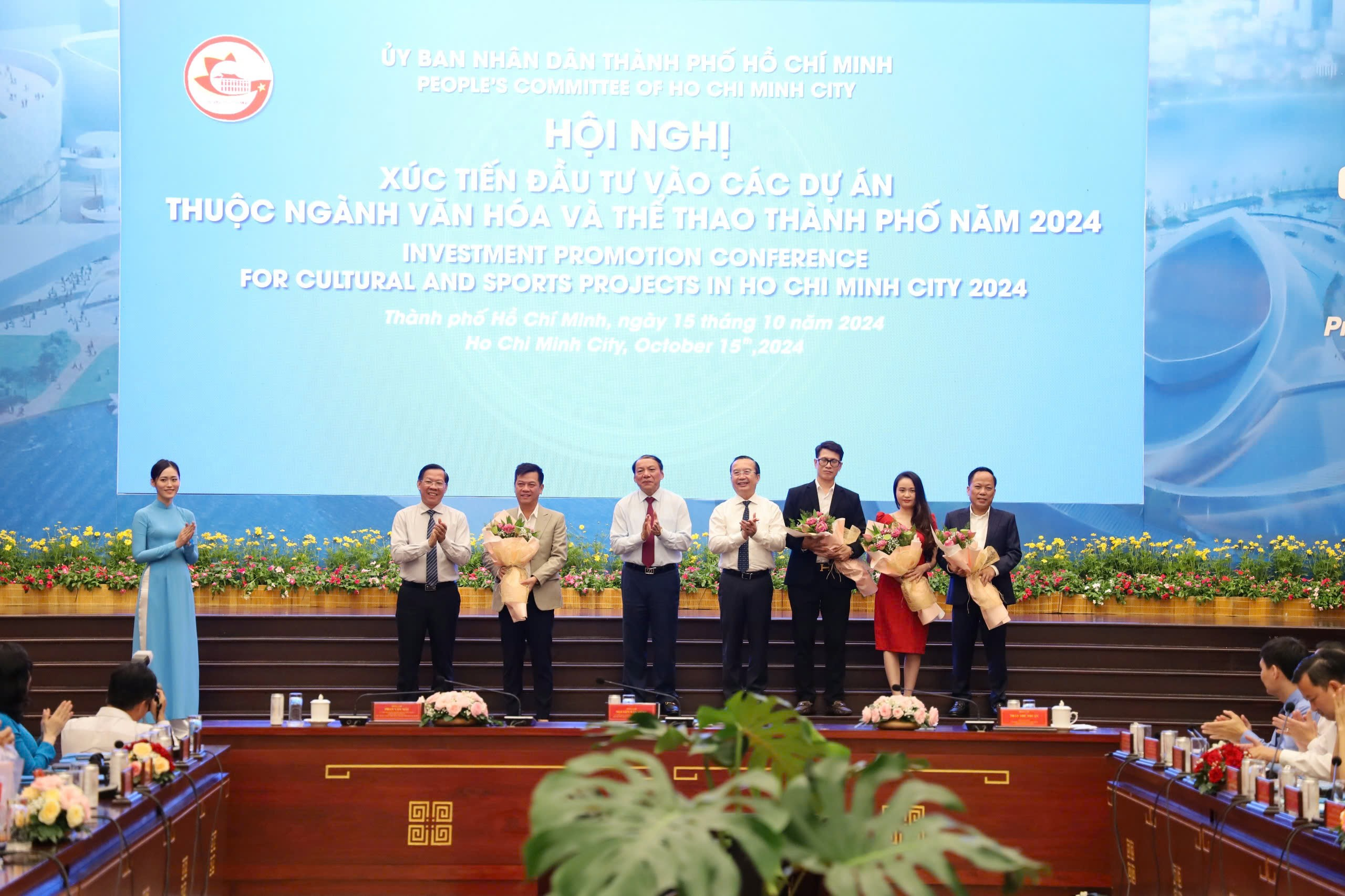 HỘI NGHỊ XÚC TIẾN ĐẦU TƯ VÀO CÁC DỰ ÁN THUỘC NGÀNH VĂN HOÁ THỂ THAO TPHCM 2024