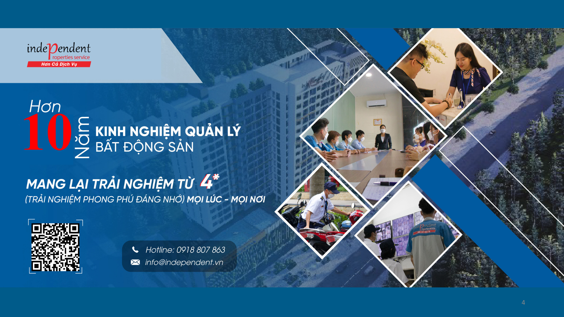 CHÀO MỪNG CÔNG TY CỔ PHẦN DỊCH VỤ QUẢN LÝ BẤT ĐỘNG SẢN INDEPENDENT HỘI VIÊN MỚI CLB BẤT ĐỘNG SẢN TP HCM